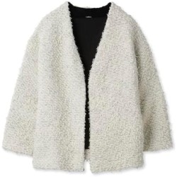 Mixed tweed knitted cardigan